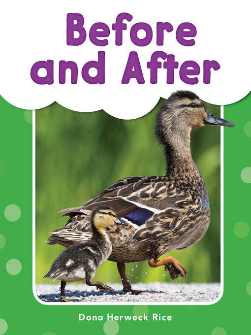 Title details for Before and After by Dona Herweck Rice - Available
